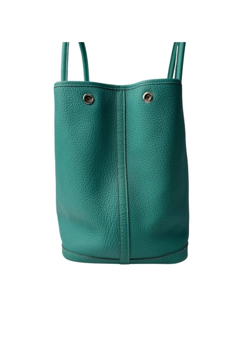 Hermes Garden Party PM 36 Malachite Handbag - Picture 4 of 10